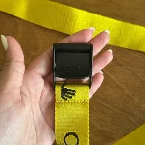 Off-White | Accessories | Offwhite Yellow Strap With Black  display picture 1